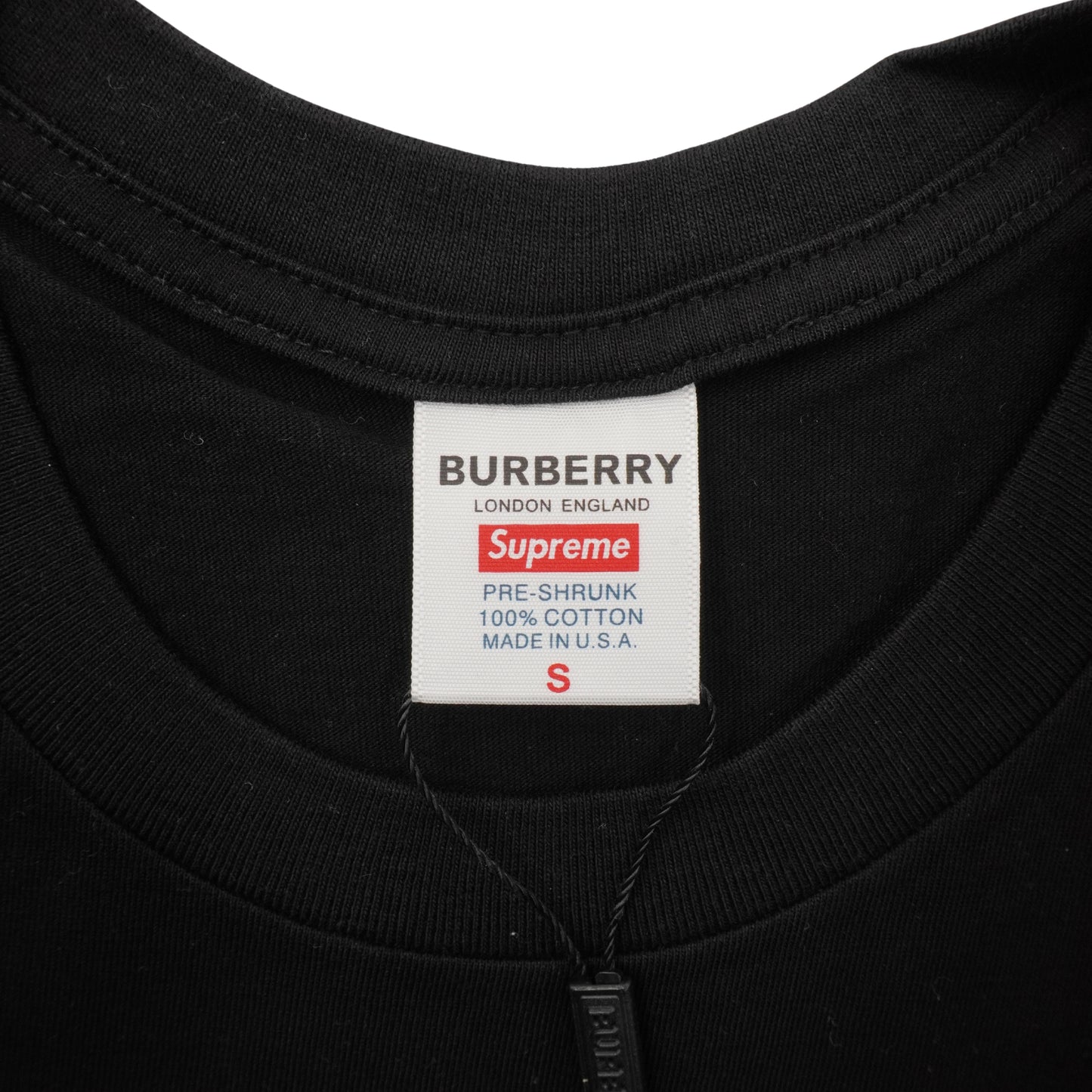 Supreme Playera x Burberry Negra