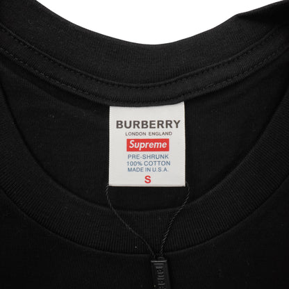 Supreme Playera x Burberry Negra