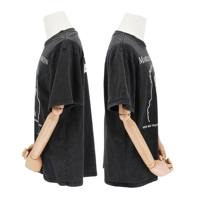 Playera Vintage Marilyn Manson Triple face