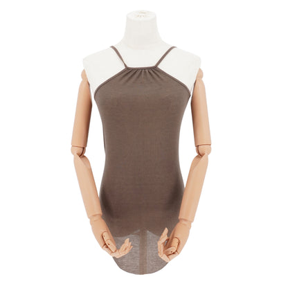 Top Silk Rib Jersey Halter Tank Rick Owens