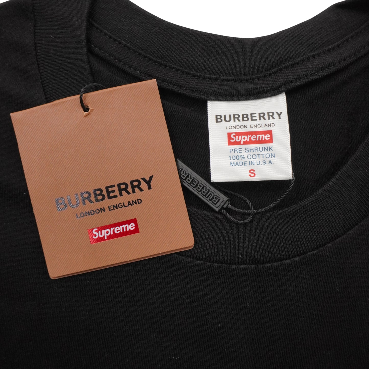 Supreme Playera x Burberry Negra