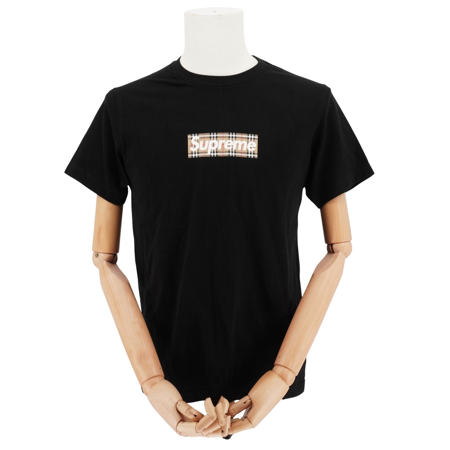 Supreme Playera x Burberry Negra