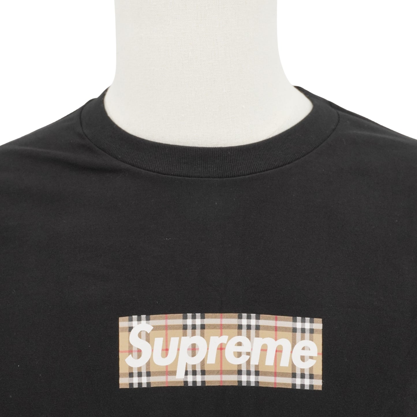 Supreme Playera x Burberry Negra