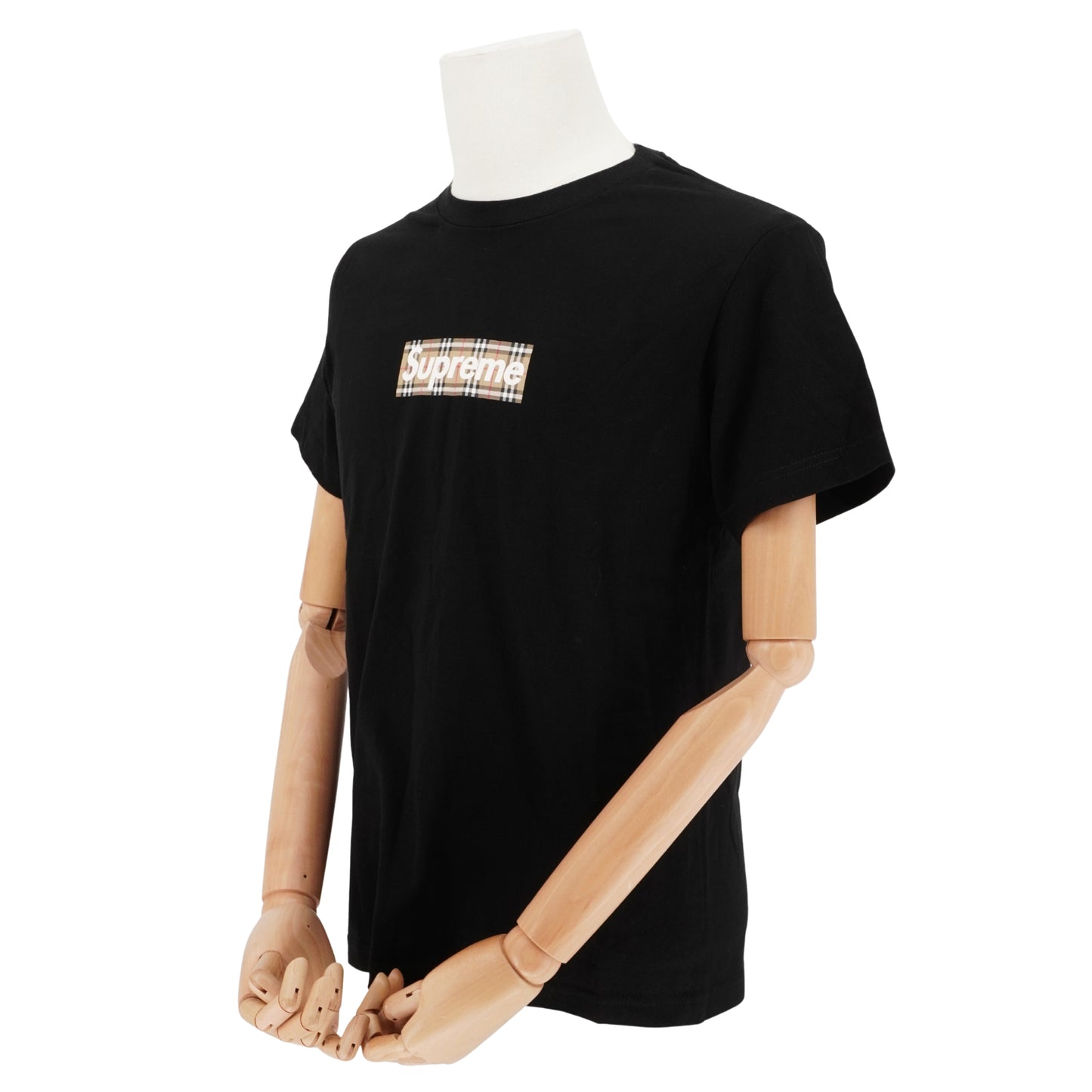 Supreme Playera x Burberry Negra