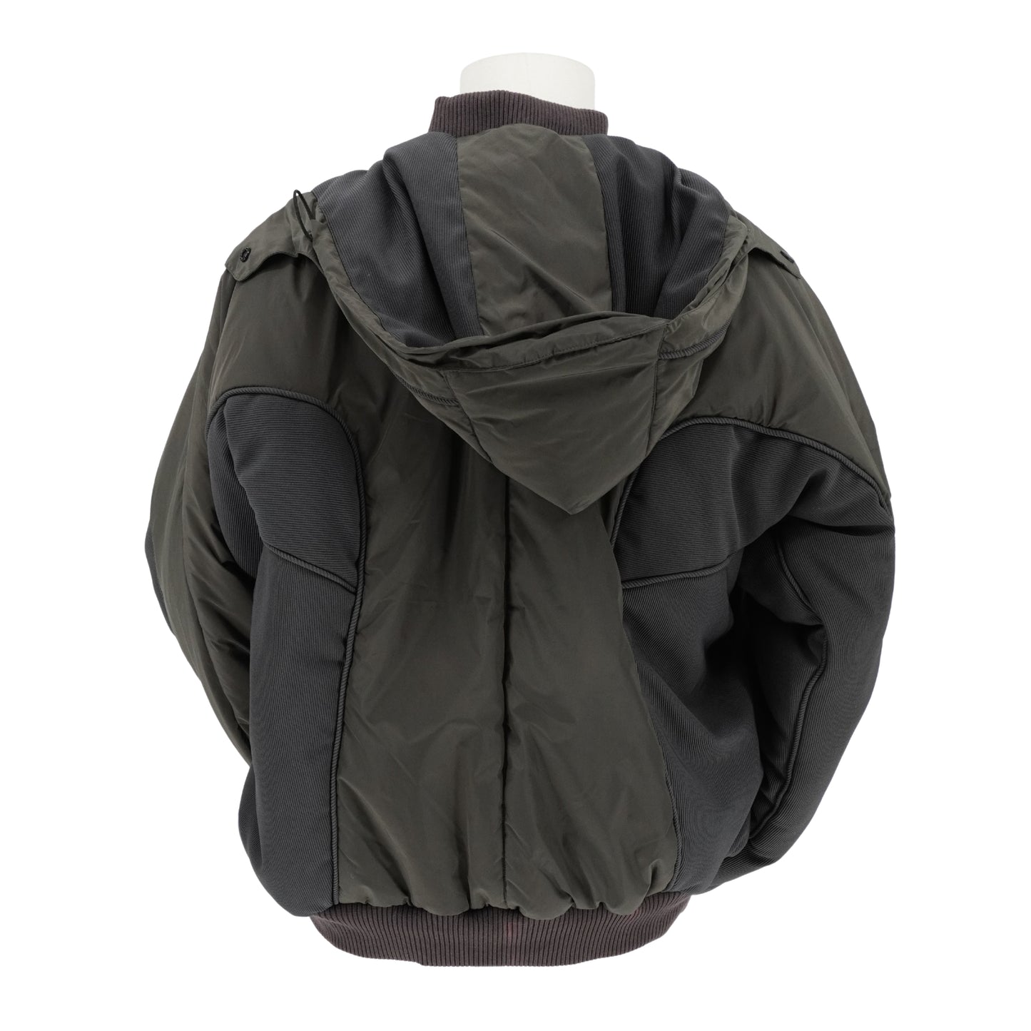 Chamarra Bomber Hyein Seo Hybrid Nylon Ribbed
