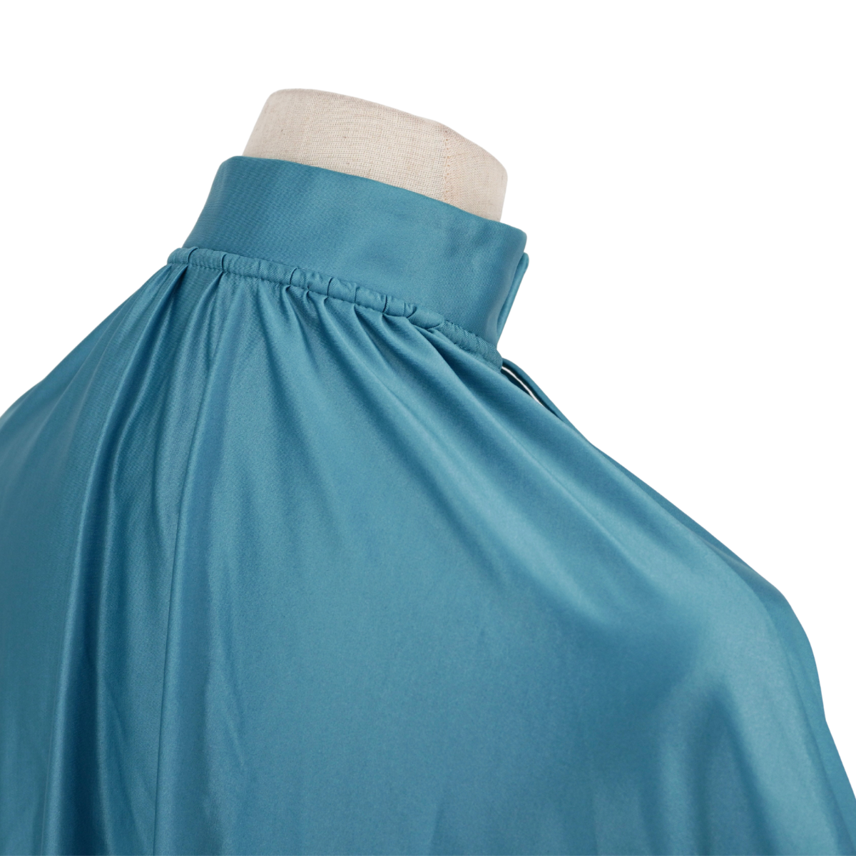 Blusa Balenciaga Satin Azul