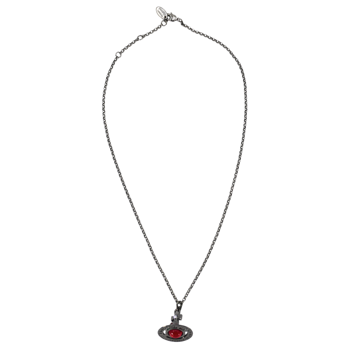 Collar Vivienne Westwood Orb Gunmetal
