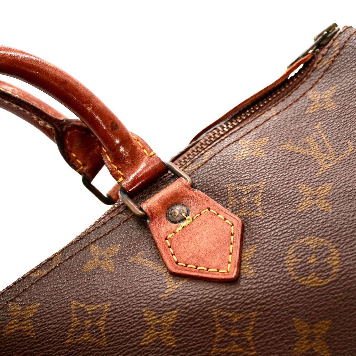 Bolsa Louis Vuitton Speedy Duffle 35 Brown Canvas Monogram