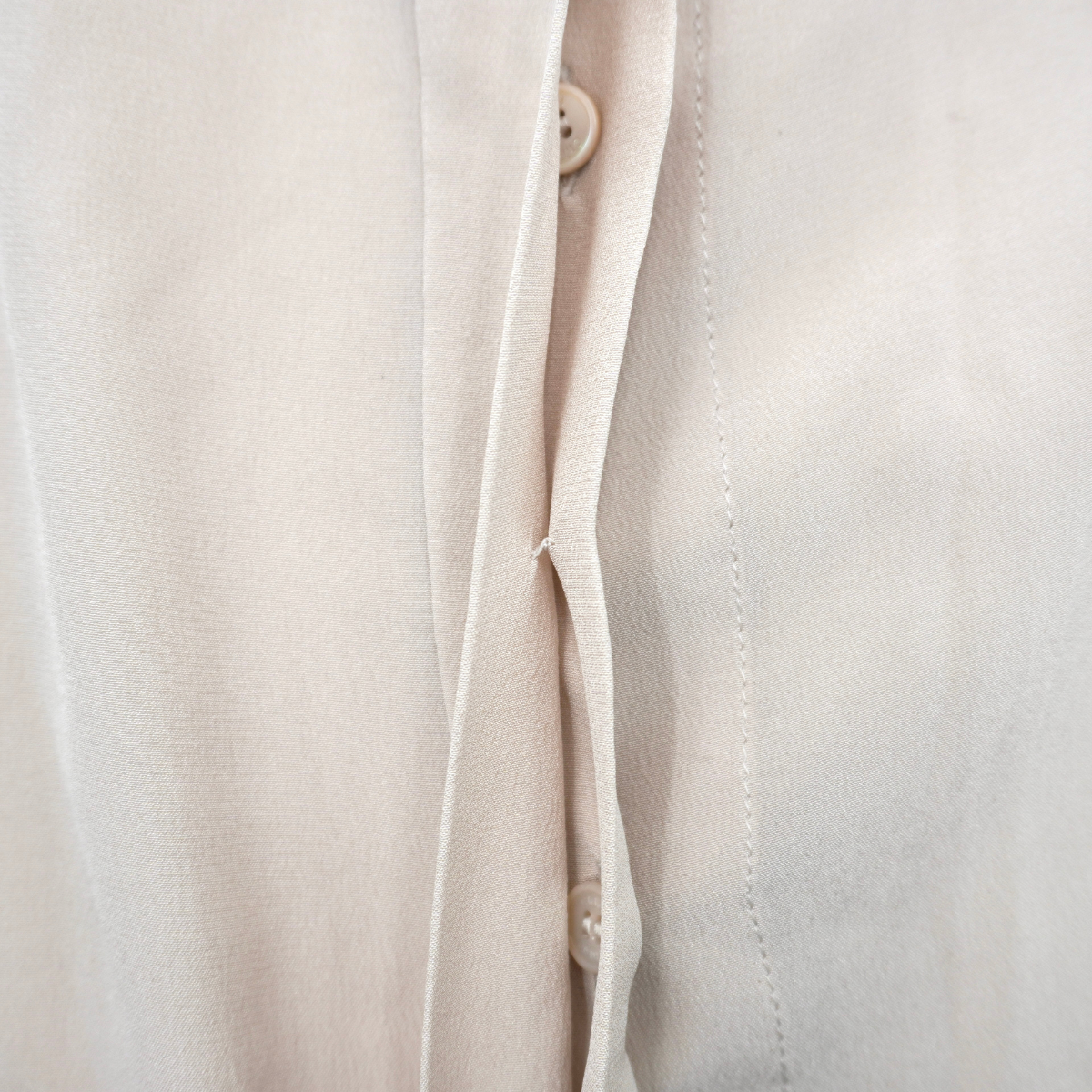 Blusa Chloé Silk Blue Stripe