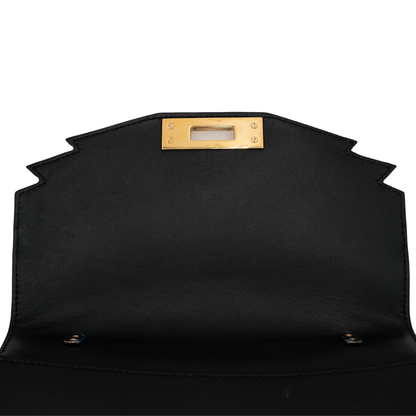 Bolsa Bally Lightning Bolt B-Turn Satchel 