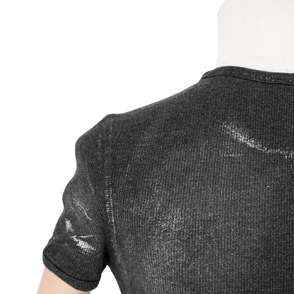 Playera Diesel Gray Silver