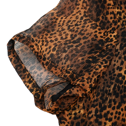 Blusa Burberry Animal Print