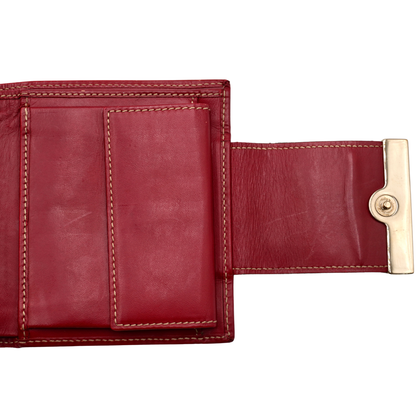 Cartera Gucci GG Supreme Web Roja