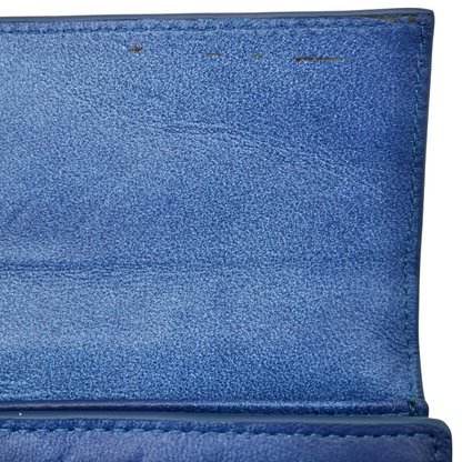 Cartera Bottega Veneta Intrecciato Azul