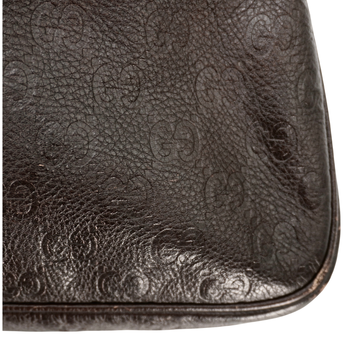 Bolsa Briefcase Gucci Leather