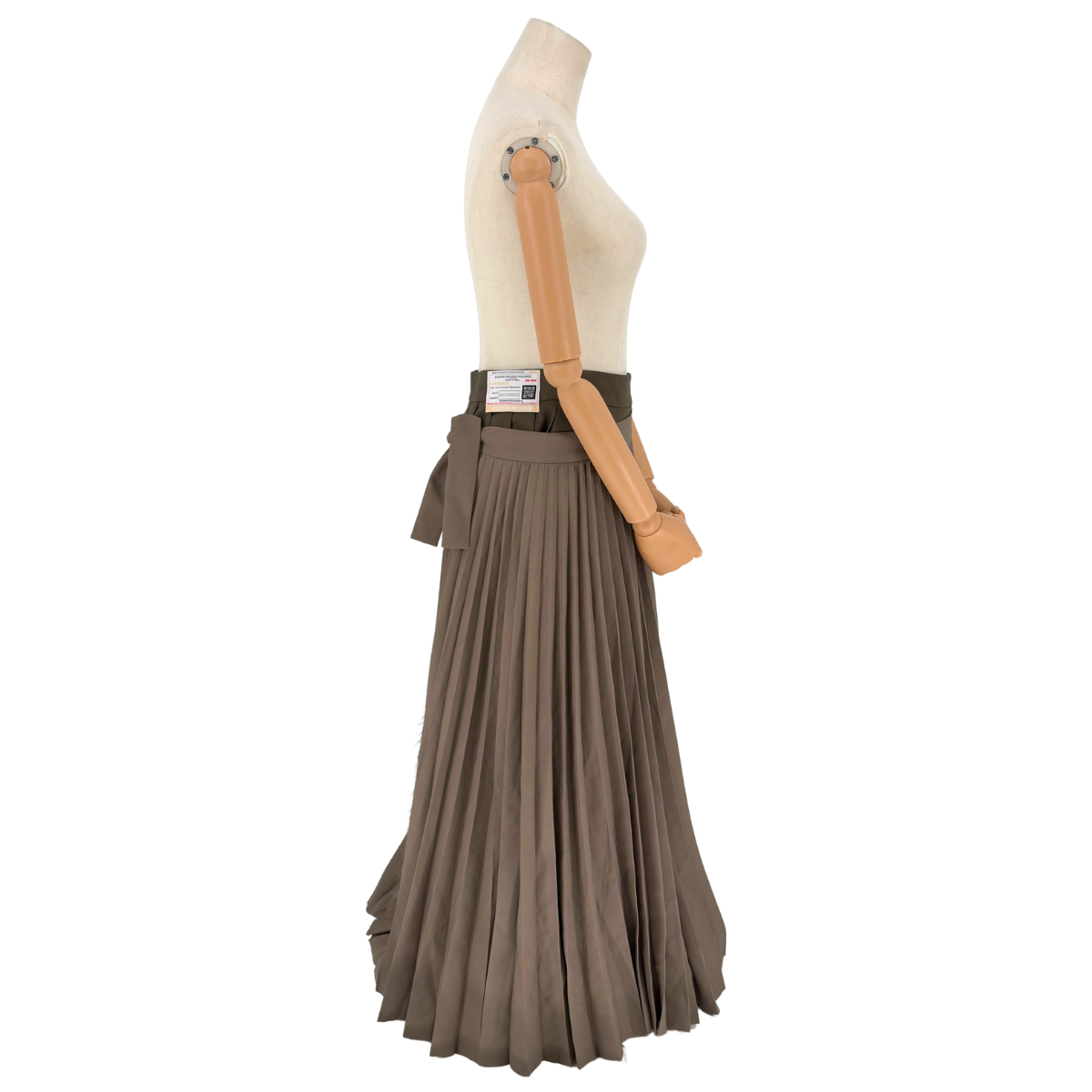 Falda Mihara Yasuhiro MMY Pleated Gris