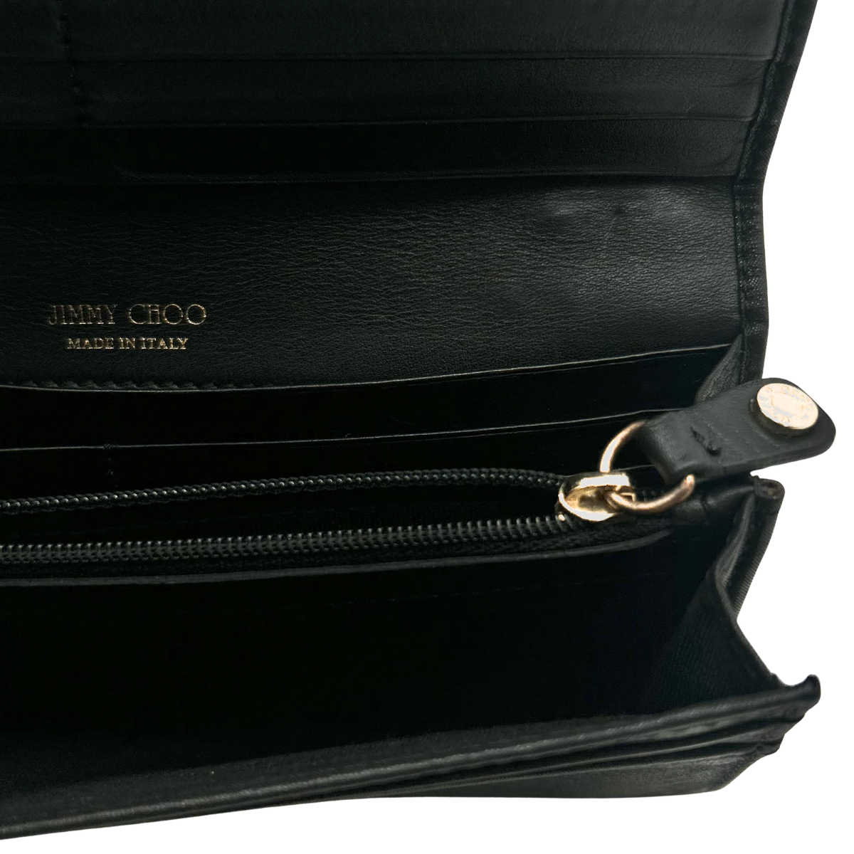 Cartera Jimmy Choo Star Studded Negro