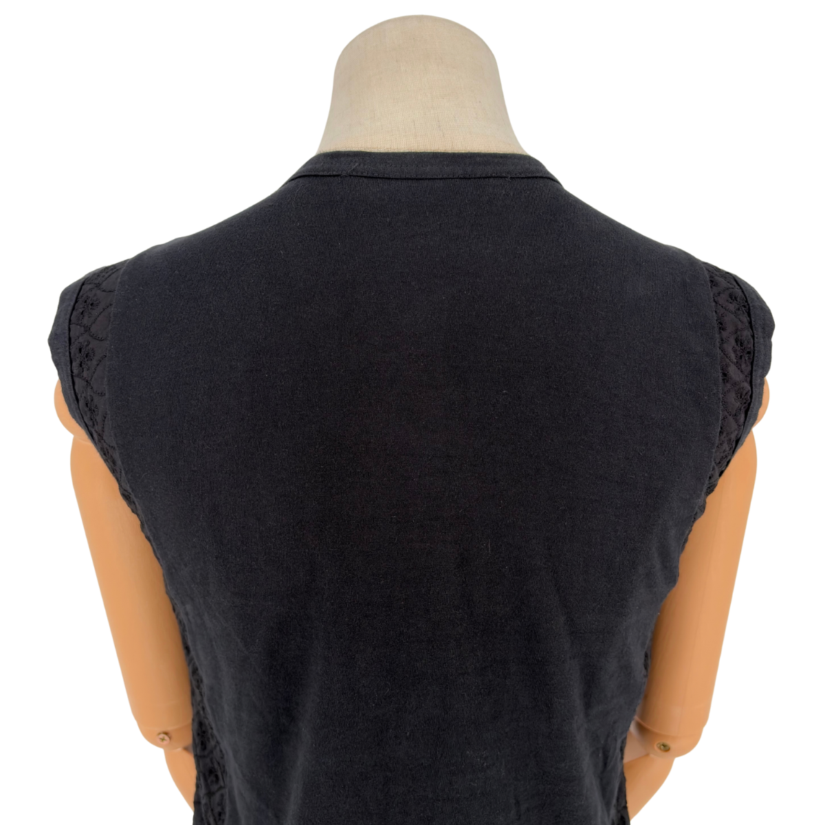 Blusa Junya Watanabe Crochet Negro