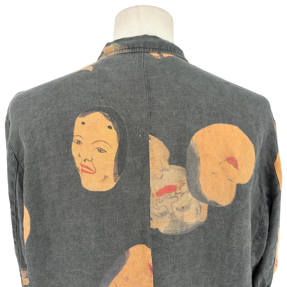 Camisa Uma Wang Noh Mask
