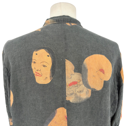 Camisa Uma Wang Noh Mask
