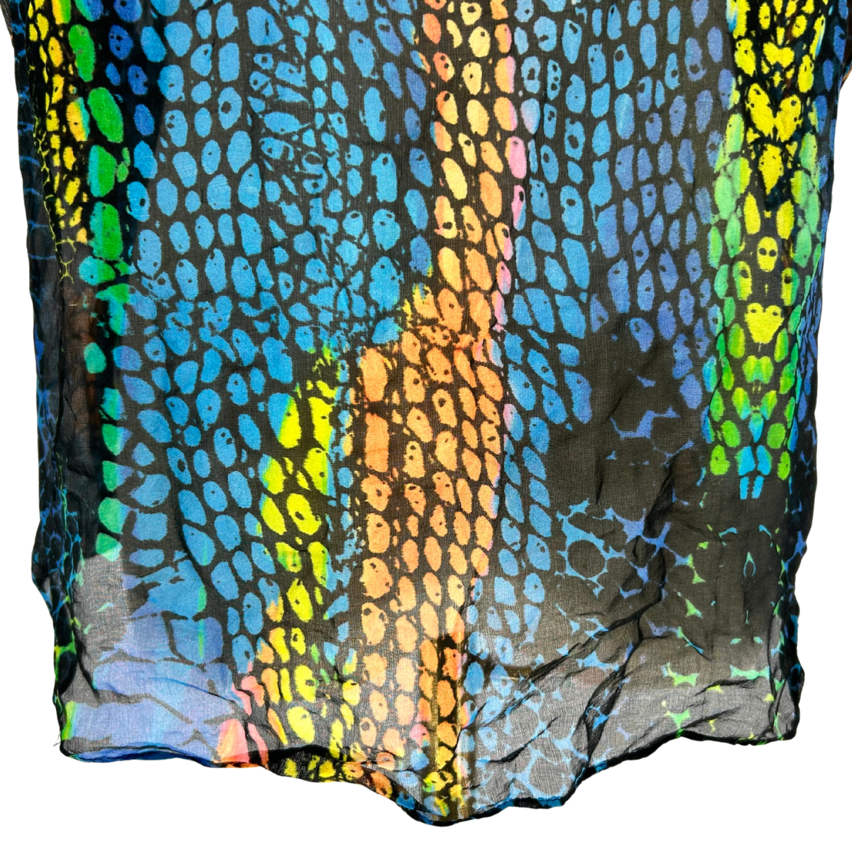 Blusa Alexander McQueen Snake Print
