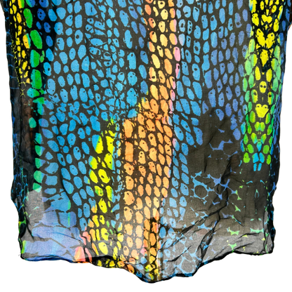 Blusa Alexander McQueen Snake Print