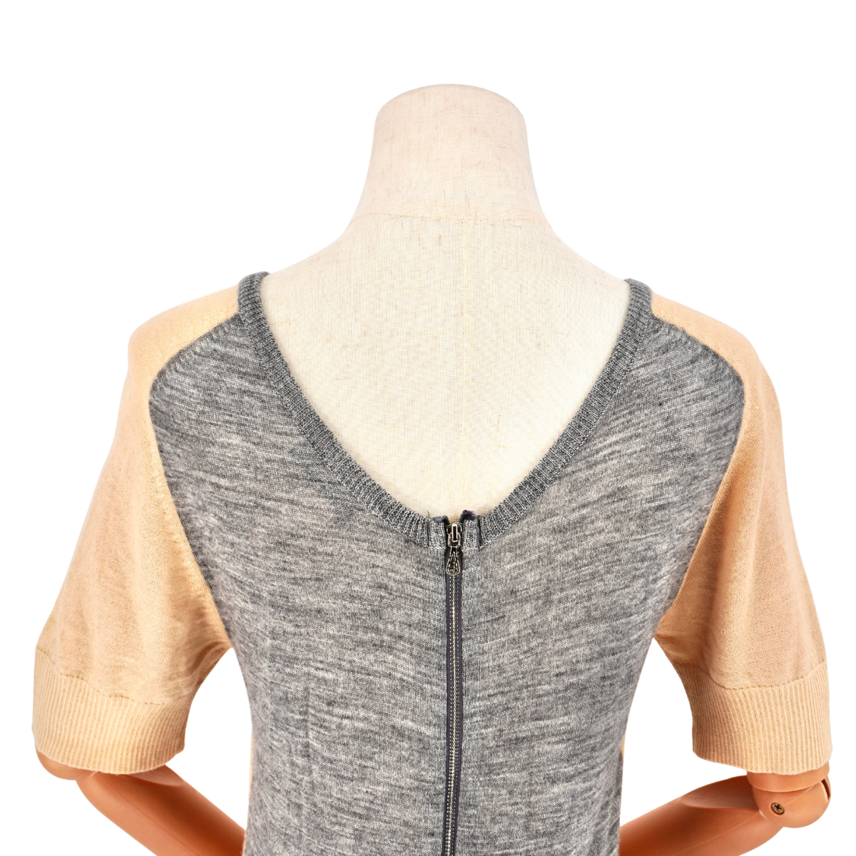 Vestido Dries Van Noten Knitted Patchwork