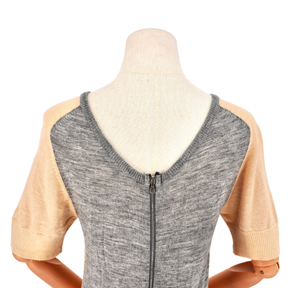 Vestido Dries Van Noten Knitted Patchwork
