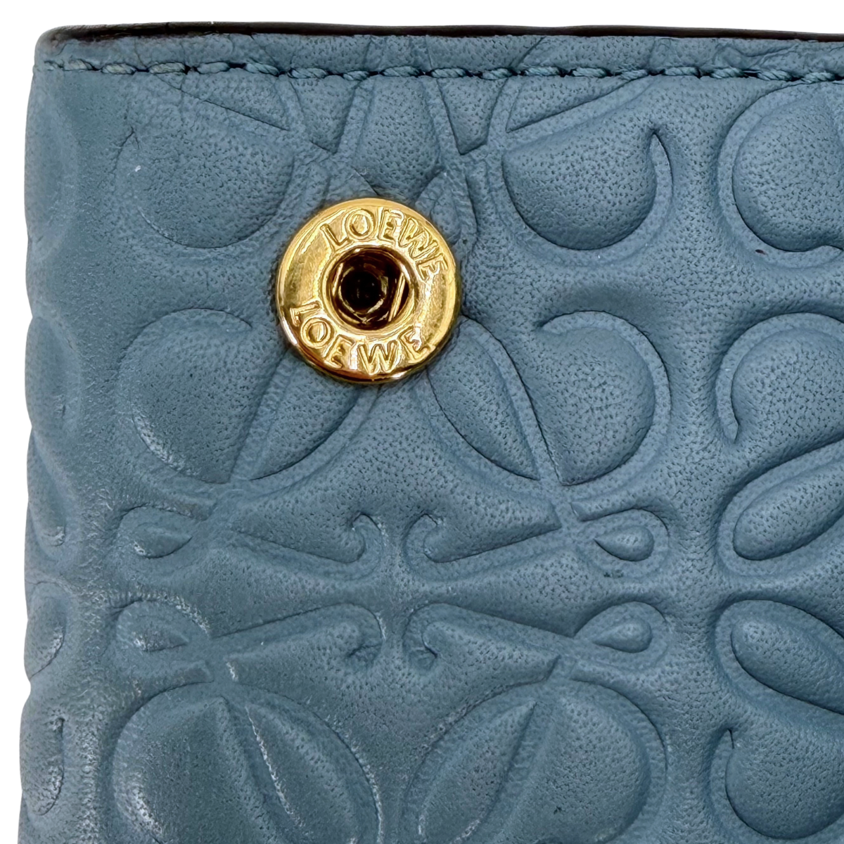 Porta llaves Loewe Anagram Azul