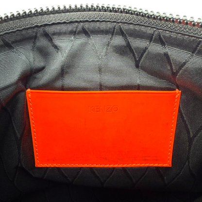 Clutch Kenzo Tiger Plateado
