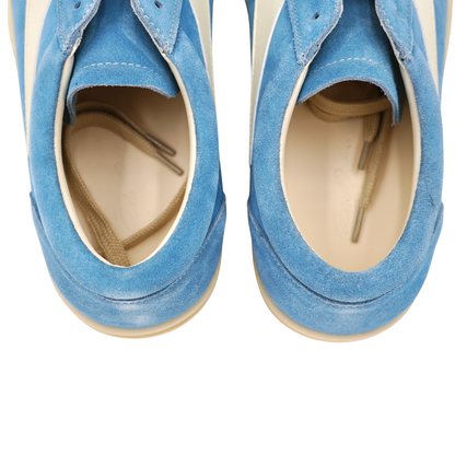 Tenis Rick Owens Blue Gamuza