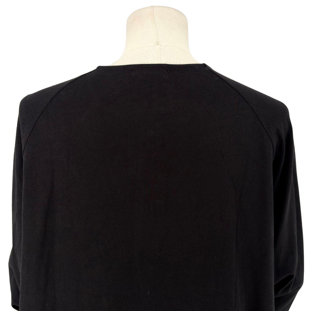 Playera Yohji Yamamoto Henley Negro