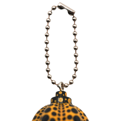 Llavero Yayoi Kusama Pumpkin Amarillo