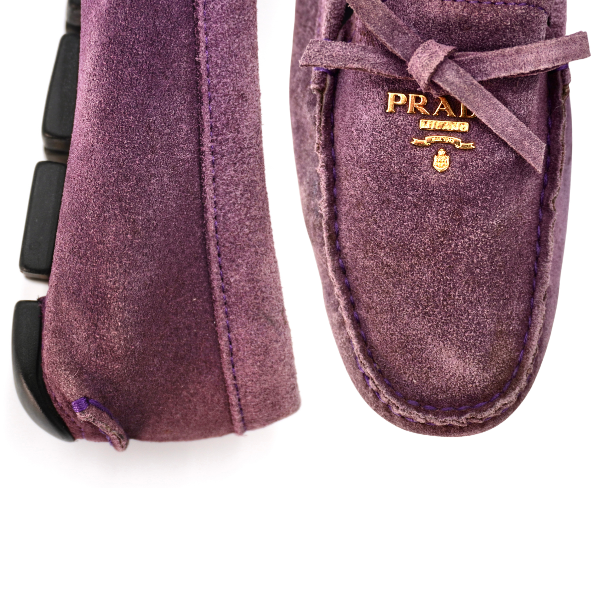 Mocasines Prada Mujer Morados