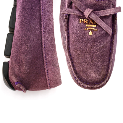 Mocasines Prada Mujer Morados