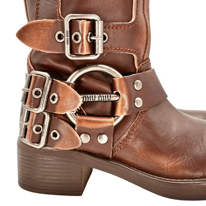 Botas Miu Miu Cafes