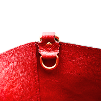 Bolsa Burberry Chichester Embossed Leather Tote