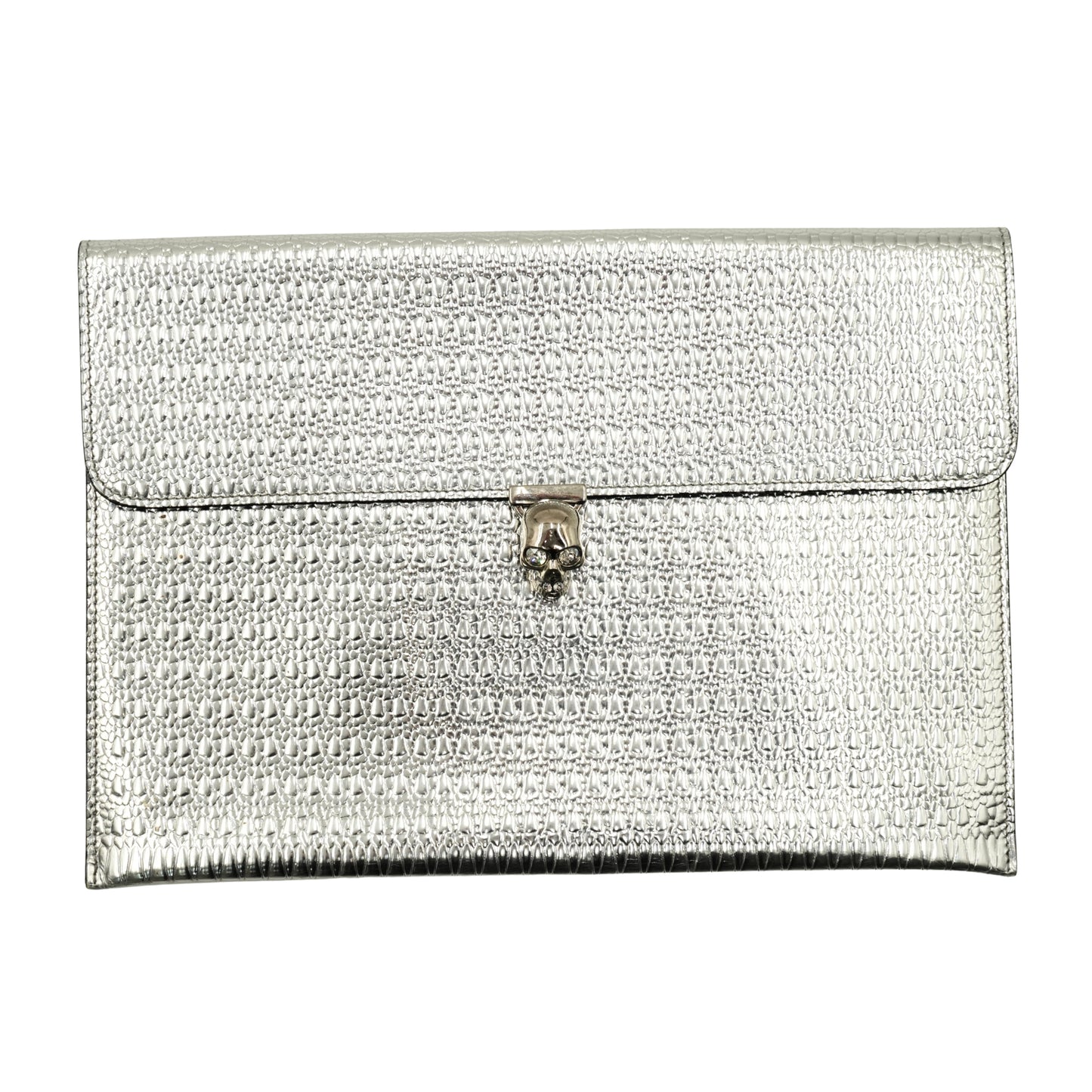 Clutch Alexander McQueen Envelope Skull