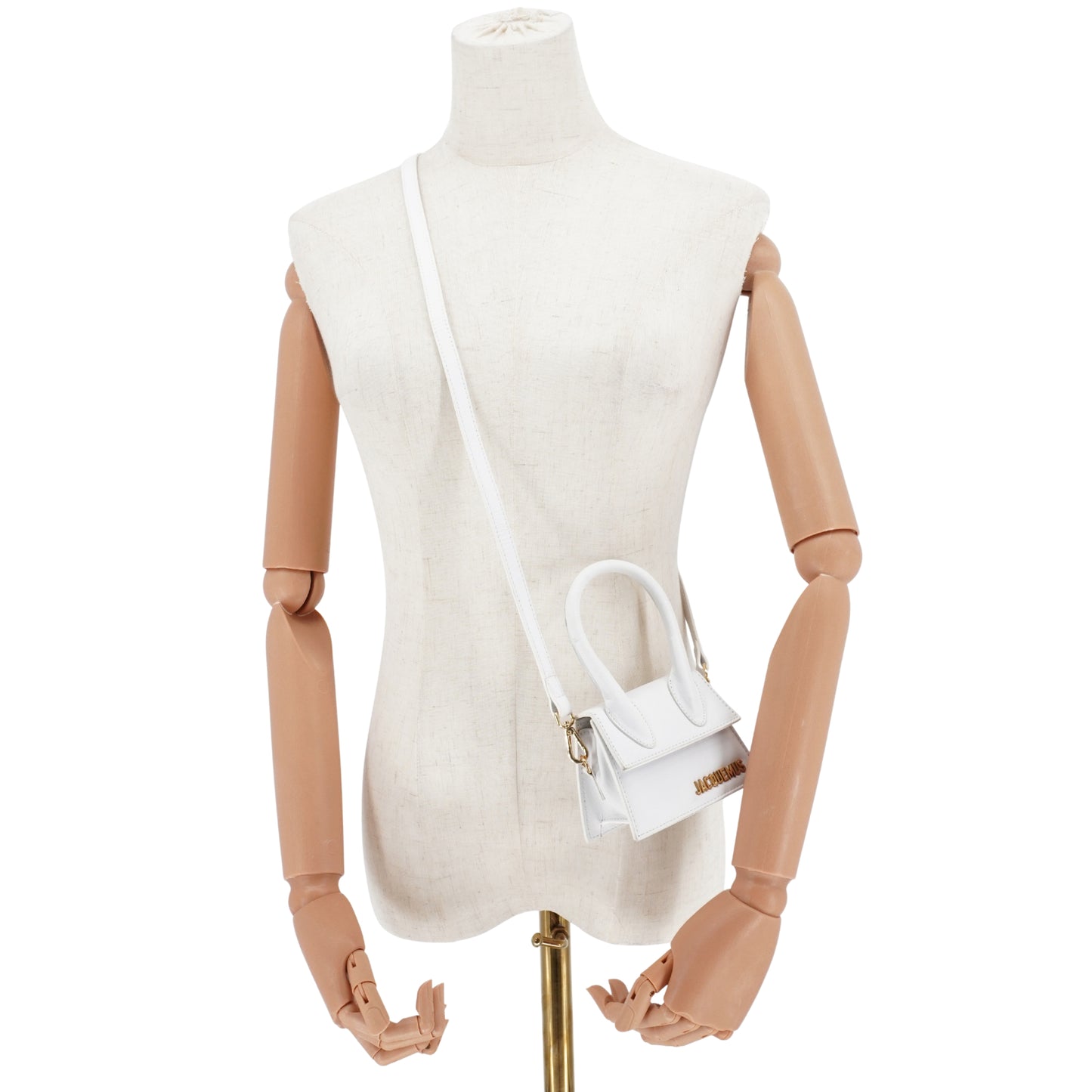 Bolso Jacquemus Le homme Mini Blanco