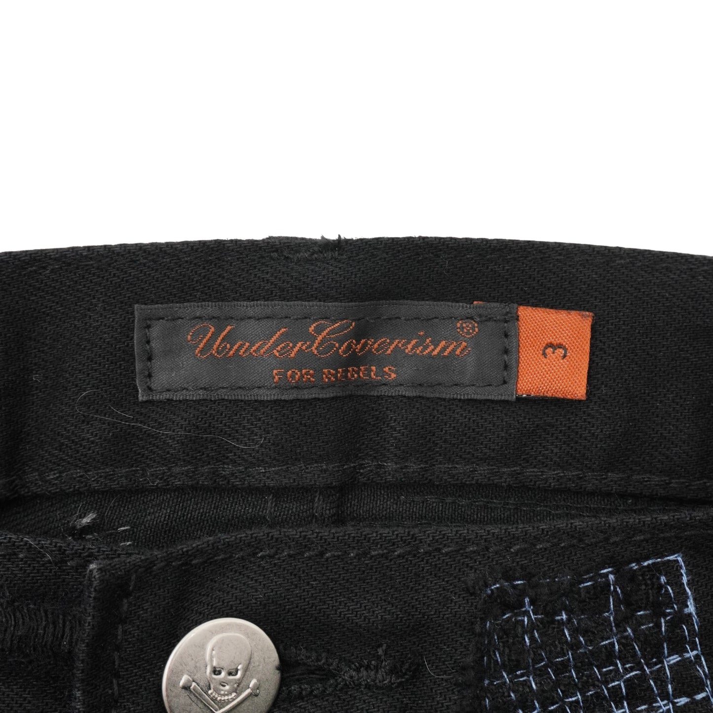 Jeans Undercover Aw05 Arts & Crafts 85 Negro