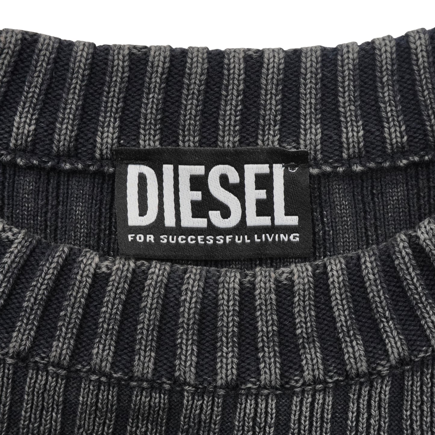 Suéter Diesel De Punto Ribbed Placa