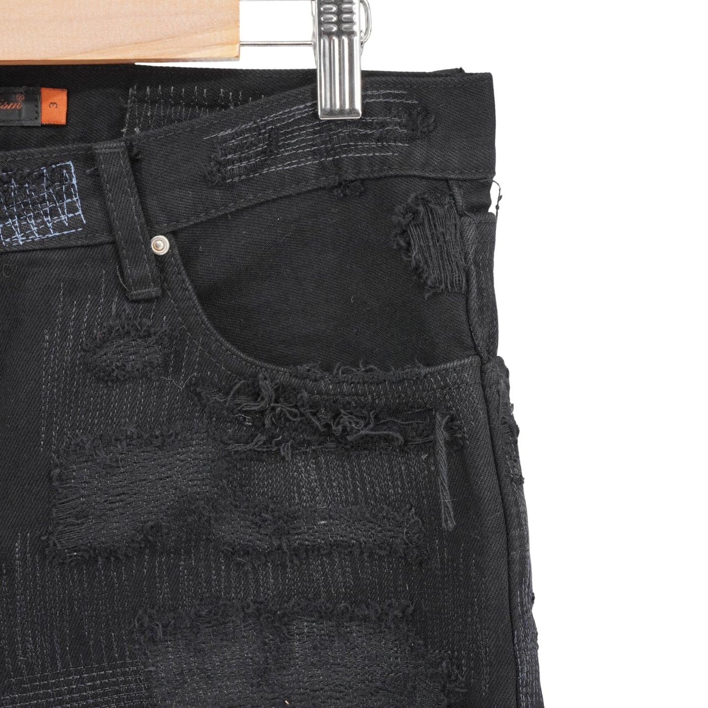 Jeans Undercover Aw05 Arts & Crafts 85 Negro