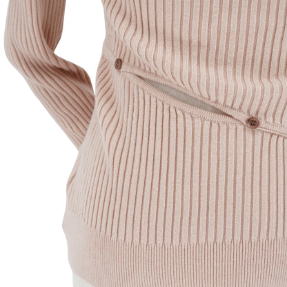 Blusa Jacquemus Irregular Cut-out Ribbed Knit