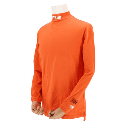 Playera Heron Preston Long Sleeve Naranja