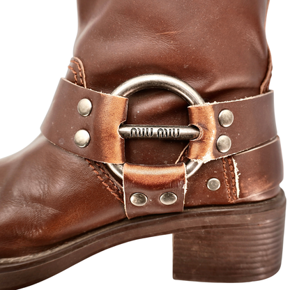 Botas Miu Miu Cafes