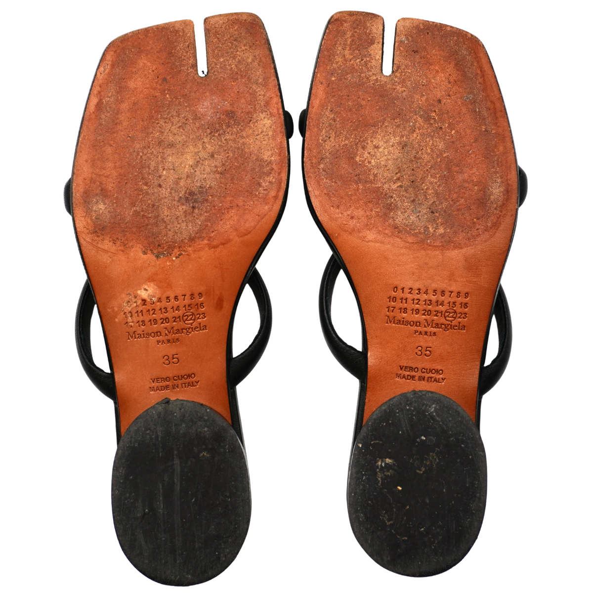 Sandalias Maison Margiela Tabi Negro