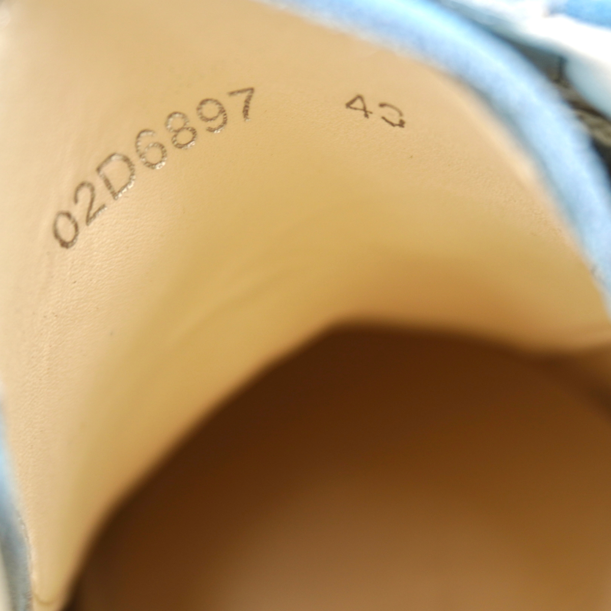 Tenis Rick Owens Blue Gamuza