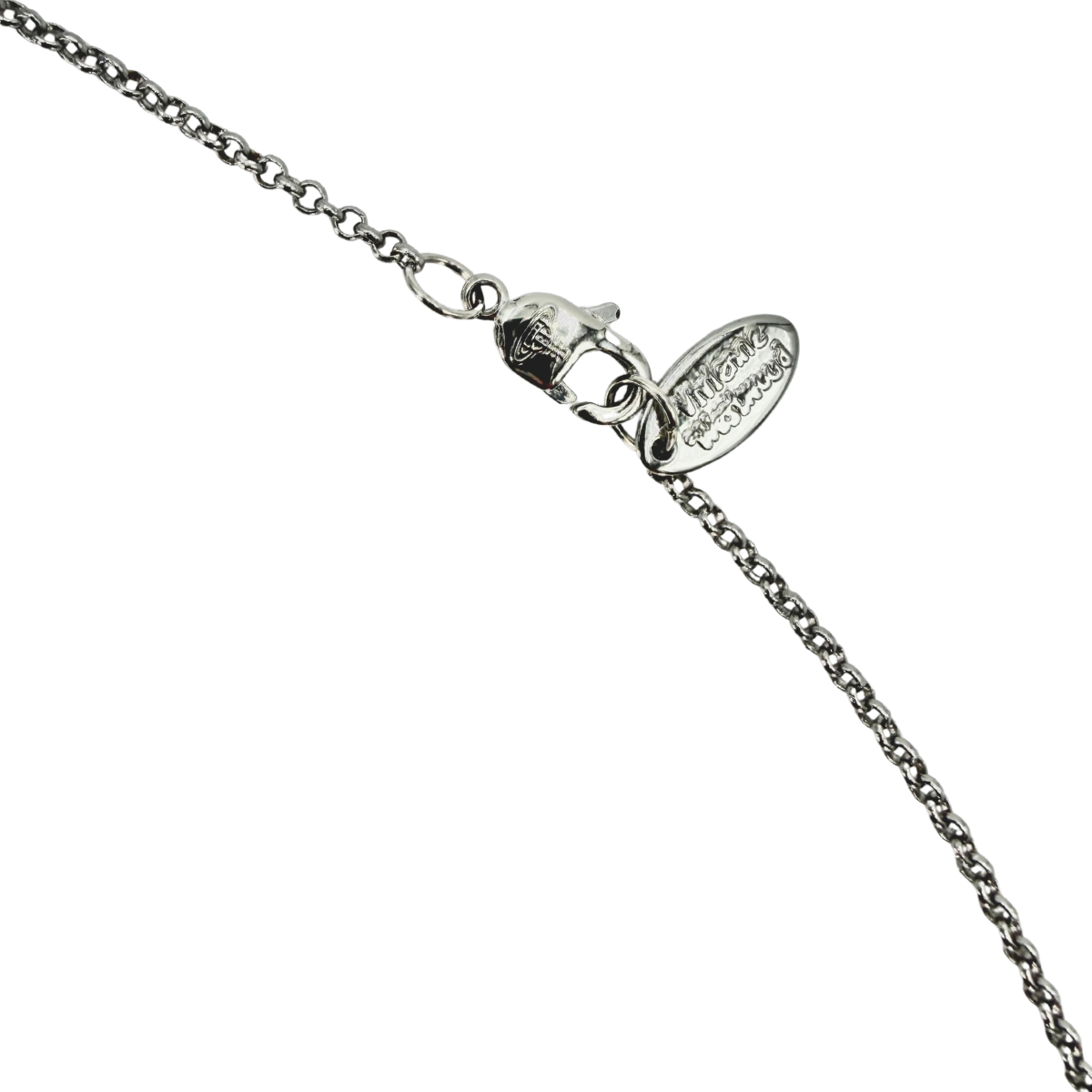 Collar Vivienne Westwood Saturn Plateado
