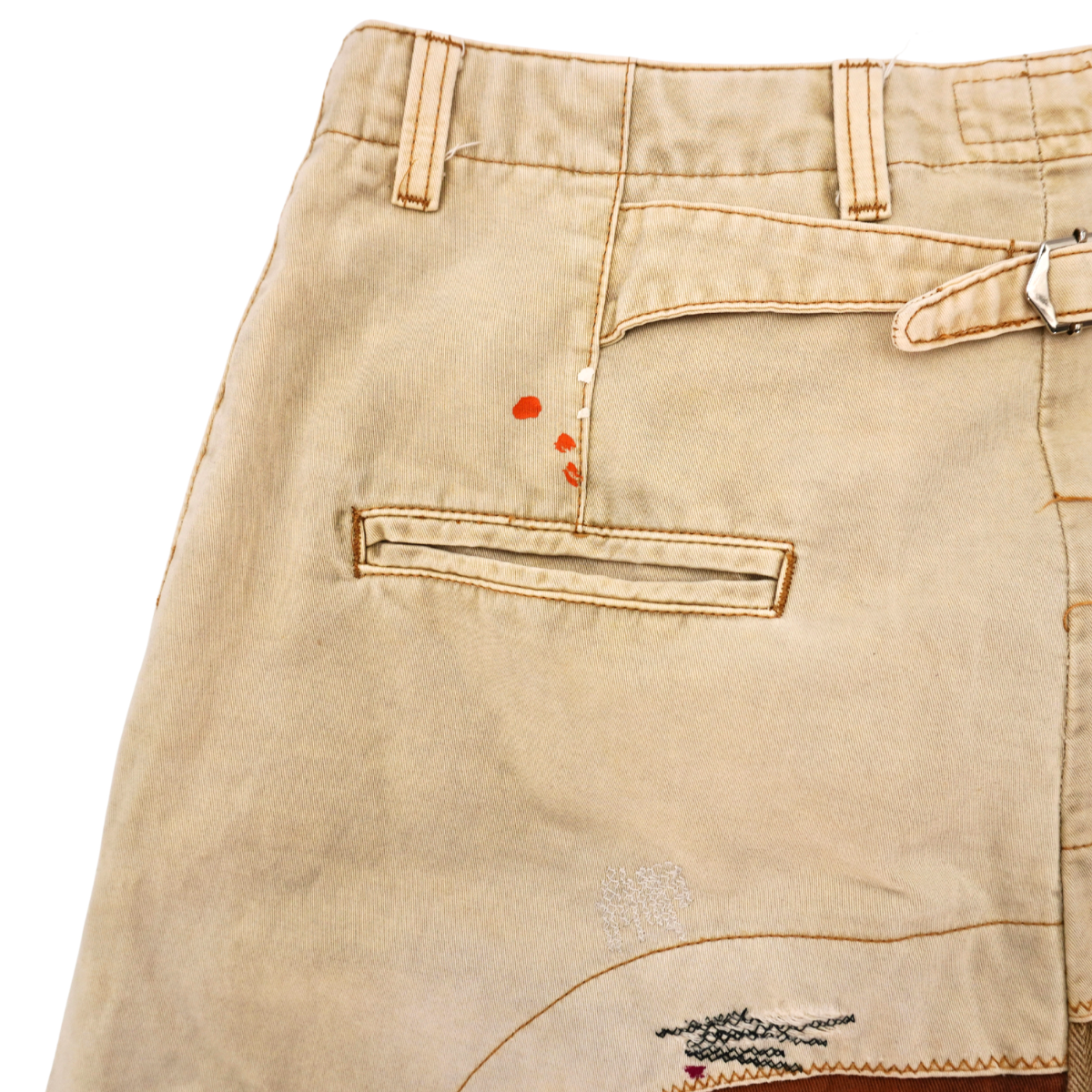 Pantalones Kapital Patchwork
