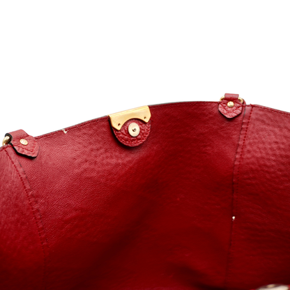 Bolsa Burberry Chichester Embossed Leather Tote